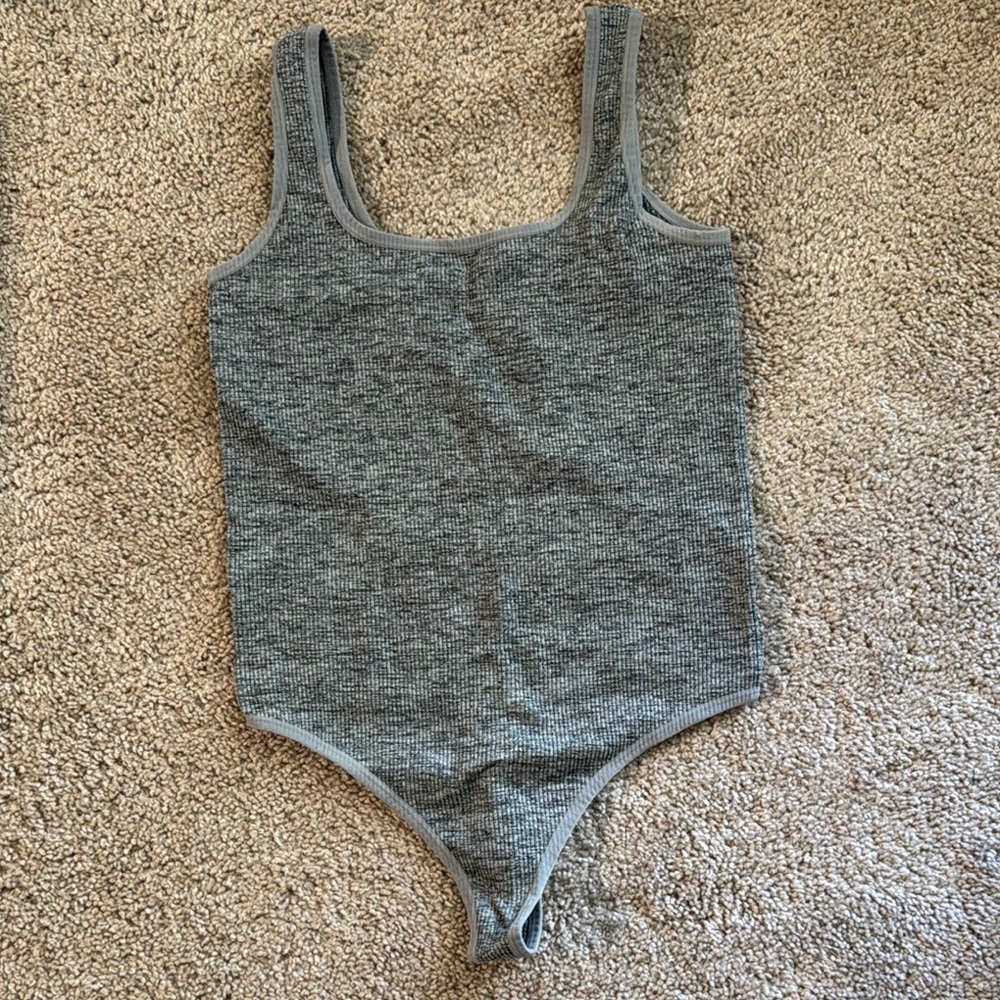 Colsie Gray Bodysuit Sleepwear Intimates